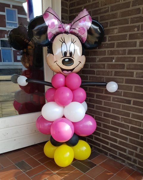 Mini Mouse van ballonnen foto