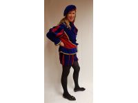 Pietenpak blauw rood luxe 54