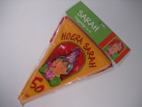 Vlaggetjes Sara foto
