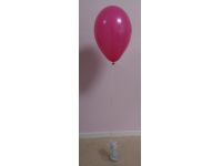 Helium ballon decoratie met gewichtje
