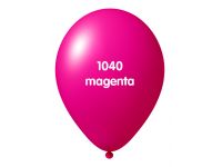 Onbedrukte ballonnen 10 st Magenta