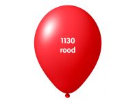 Onbedrukte ballonnen 10 st Rood