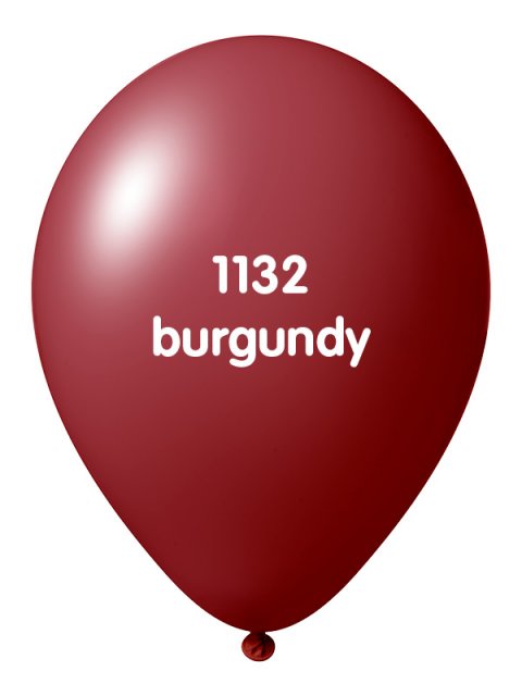 Onbedrukte ballonnen 10 st Burgundy foto