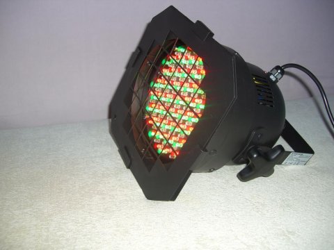 Gekleurde lamp voor skydancer foto