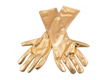 handschoenen metallic goud