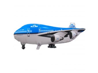folieballon KLM vliegtuig