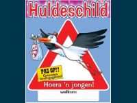 Huldeschild Jongen