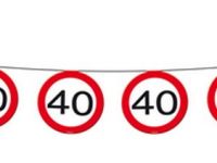 Vlaggenlijn verkeersbord 40