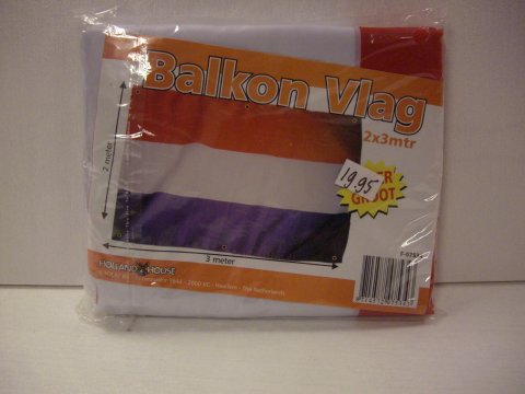 Holland balkon vlag foto