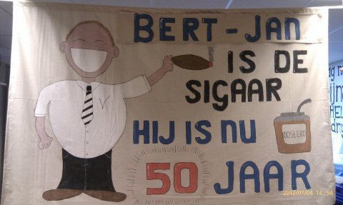 Sigaar spandoek foto