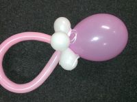 Ballonnen speen roze