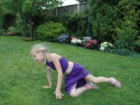 Hip Paars setje 140